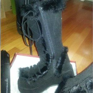 Demonia Goth Boots - Winter